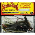 Strike King Premier Pro-Model Jig /8oz Spinnerbait Black Brown Amber ...