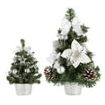 thumbnail image 4 of 15/20/30/40cm Tabletop Christmas Tree Ornament for Christmas Decorations Festival Party Home Table Decor Xmas Gifts, 4 of 9
