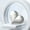White-WH-clearacne, variant on OEFNTAC Deformable Heart Wireless Bluetooth Headset Rotating In Ear Earbuds Noise Reduction Cute Valentines Day Gift for Boys Teens Travel Sports Comfortable Lightweight Portable