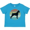 thumbnail image 3 of Inktastic Boxer Dog Vintage Silhouette Boys or Girls Toddler T-Shirt, 3 of 5