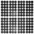 thumbnail image 1 of Spice Labels Black PVC Waterproof for Kitchen Supplies Use 8 Sheets, 1 of 9