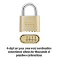 thumbnail image 3 of Padlock Master Lock 175DWD Configura tu propia combinación de letras, 3 of 5
