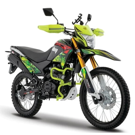 Motocicleta Italika DM250 VERDE con GPS