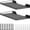 Black, variant on 2 Pack Garage Wall Shelves, 15" x 45" Wall Mounted Wire Shelves for Garage Heavy Duty Wall Shelving