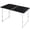 Black, variant on Favory Folding Camping Table, 47.24''L x23.62''W Camp Aluminum Table with Adjustable Height Legs, Indoor Outdoor Lightweight Portable Folding Dining Table for Camp Picnic Beach-White