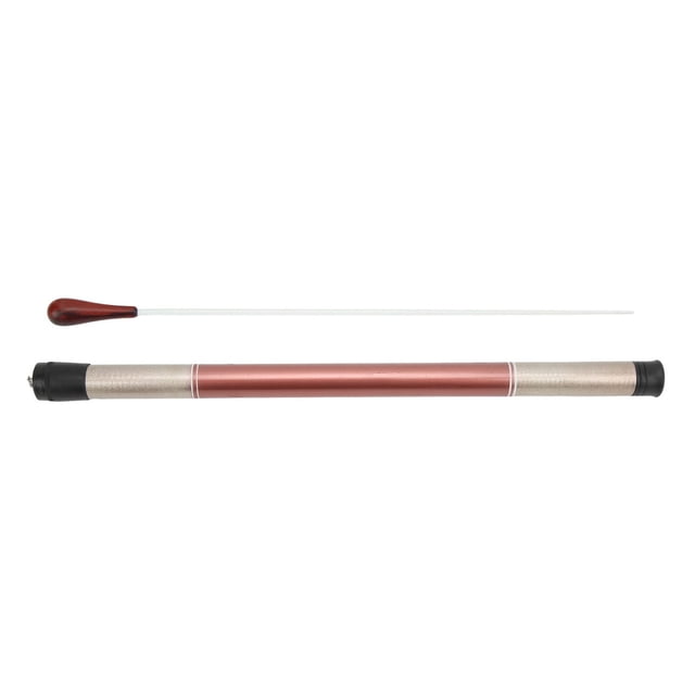 Bastón de música Bling Bling herramienta de palo conductor de Madera de sándalo rojo