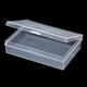 thumbnail image 2 of Matsuzay 2 uds cajas contenedor transparente naipes caja de almacenamiento embalaje pendientes anillos entretenimiento joyería cuadrado Almacenamiento y organización del hogar, 2 of 6
