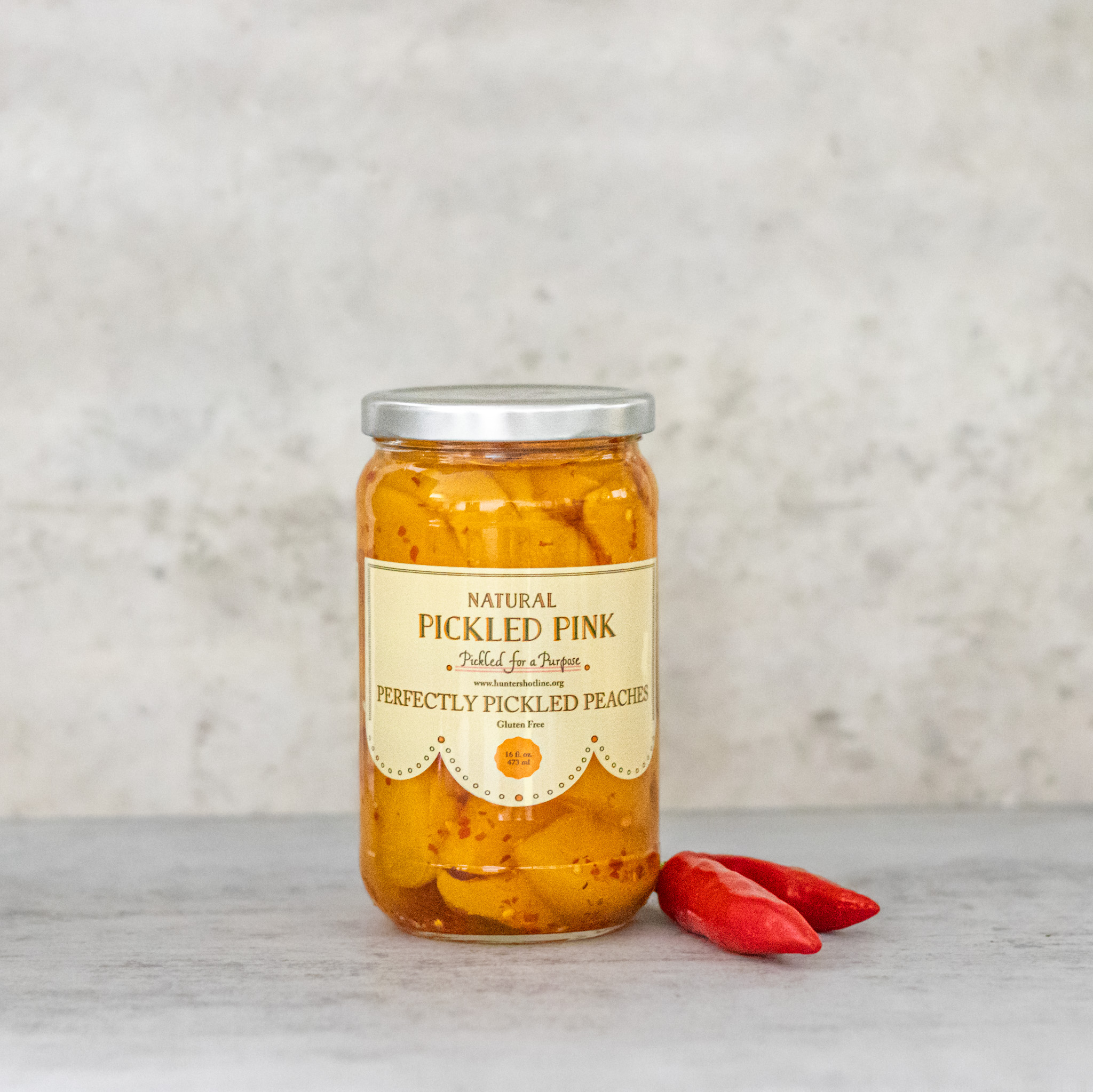 3 Pack Pickled Pink Perfectly Pickled Peaches