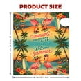 thumbnail image 4 of Mailbox Covers Magnetic Standard Size 21x18 Inch Summer Retro Flamingo Tropical Beach Design, Palm Tree Mailbox Wrap for Home Outdoor Garden Yard Decor, 4 of 6