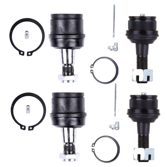 ECCPP Front Lower & Upper Ball Joint Fit 1980-1997 for Ford for F-250 for F-350 4pcs K8435 K80026