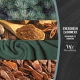 thumbnail image 3 of WoodWick Evergreen Cashmere Medium Hourglass Candle, 3 of 4