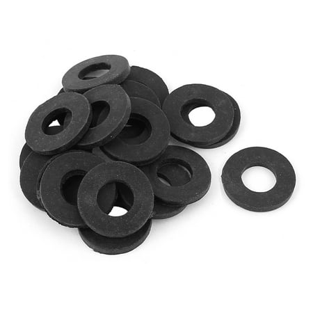 Water Pipe Tube Hose Rubber Seal Ring Gasket Washer 17x10x2mm Pcs Black Walmart Canada