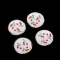 thumbnail image 3 of 15pcs Dolls House Miniature Ceramic Tea Set Red Cherry 1/12 Scale, 3 of 7