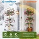 thumbnail image 2 of Yeshouse Buganvilla artificial, buganvilla de seda con flores rosas en maceta blanca, topiario artificial para decoración de interiores, exteriores, hogar, oficina, jardín y bodas, 2 of 7
