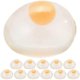 thumbnail image 1 of 12pcs Lifelike Egg Plaything Funny Toys Flexible Stress Reduce Toys Egg Stress Balls, 1 of 3
