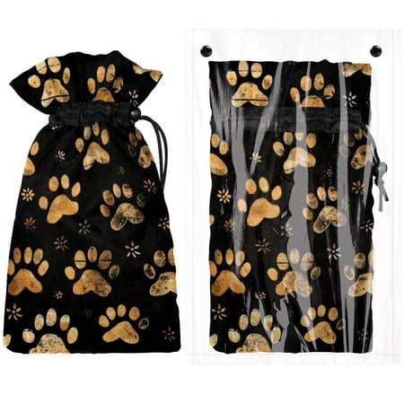 

Josid Dog Pattern Reusable Outdoor Faucet Insulation Covers Waterproof and Freeze-Resistant Spigot Protector Bags 2 Pack 11 x 6.9