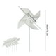 thumbnail image 4 of piezas de molinillos de papel en blanco para armar y decorar. Kit de manualidades de molinillos de cartón blanco para niños y niñas. Actividad de verano, proyecto de arte familiar, decoración de, 4 of 7
