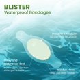 thumbnail image 3 of Bukihome Hydrocolloid Gel Blister Cushions - 23 CT Water-Resistant & Breathable Blister Bandages for Feet, Prevention & Recovery, Variety Pack, 3 of 7