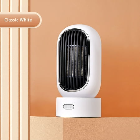 

Ovzne Portable Space Heater Electric Space Heater 2 Modes Safe And Quiet Office Desk Bedroom Indoor Use 90 Degree Automatic Head Shaking Clearance