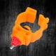 thumbnail image 2 of EeaseMX Alimentador de agua para pollos de 20 piezas, alimentadores de bebederos de aves de corral, alimentador de bebidas de agua estilo tornillo de pato gallina (naranja), 2 of 7