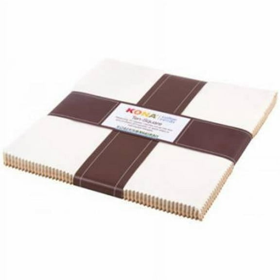 Kona Not Quite White 10 Inch Squares