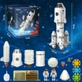 thumbnail image 5 of Freecat Space Rocket Toys, Rocket Ship Toys for 5-7 Years Kids Boys, 5-in-1 STEM Science Kit Boy Toys Ages 5 to 7, Christmas Birthday Gift for Toddlers Boys, Projection Lamp, Astronaut Toys Model, 5 of 6