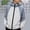 Gray, variant on Big Boys Summer Thin Zip Hooded UPF Sun Protection Jacket Breathable Outdoor Coat Beige 12-13 Years