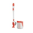 thumbnail image 1 of Detachable Spray Function Toilet Cleaning Brush with Suction Cup Base and Ventilated Durable Fish Tail Head for Deep, 1 of 6