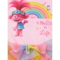 thumbnail image 3 of Trolls Baby Toddler Girl One-Piece Tutu Swimsuit, 3 of 3