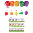 thumbnail image 2 of Juguete De Juego De Granja Juguete de juego de granja, los mejores regalos, juguetes de colores a juego, desarrollo sensorial para la escuela en casa, 2 of 8