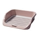 thumbnail image 3 of Inodoro con rejillas de malla, almohadillas para ir al baño para perros de interior, soporte para almohadillas de entrenamiento para mascotas, inodoro Rosa Yinane Bandeja de baño para gatos, 3 of 8