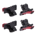 thumbnail image 2 of Miangastore 4Pc Mobile Game Controller Game Buttons Game Shortcut Button Handle Aim Key Joystick Shooter (Black and Red), 2 of 9