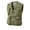 Green, variant on Mens Lightweight Vest Breathable V-Neck Utility Vest Outdoor Sleeveless Zipper Vest with Multi Pockets for Hiking Photography Green L