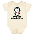 thumbnail image 3 of Inktastic Future Hockey Player Penguin Boys or Girls Baby Bodysuit, 3 of 5