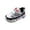 White, variant on Otqutp Baby Toddler Memory Foam Sole Light up Sneakers Toddler New Born Non Slip First Walking Sport Shoes Lightweight Comfy