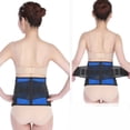 thumbnail image 3 of LINLIN Back Support Brace, Deluxe Neoprene Double Pull Support Lumbar Lower Back Brace and Waist Support Belt for Immediate Relief for Back Pain, Herniated Disc, Sciatica, Scoliosis and More, 3 of 8