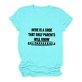 thumbnail image 1 of Camiseta de mujer Camisetas divertidas y lindas de manga corta Camiseta con estampado divertido Camiseta con estampado de letras Tops Blusa Regalo para mujeres OAVQHLG3B Store lin121212, 1 of 4