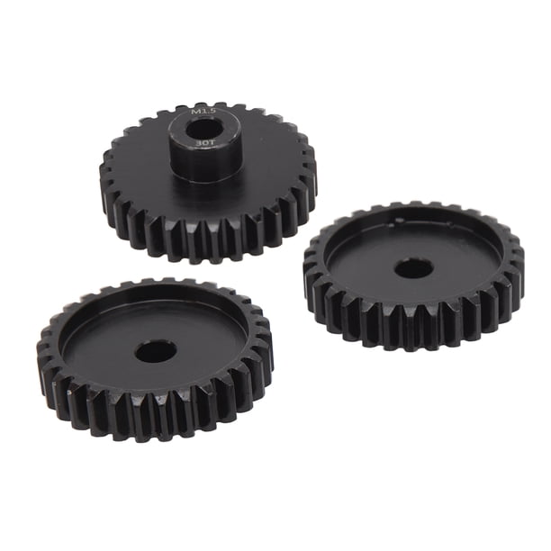 Engranaje de piñón acero de engranaje de motor de piñón negro para reparación de automóviles RC ANGGREK Otros
