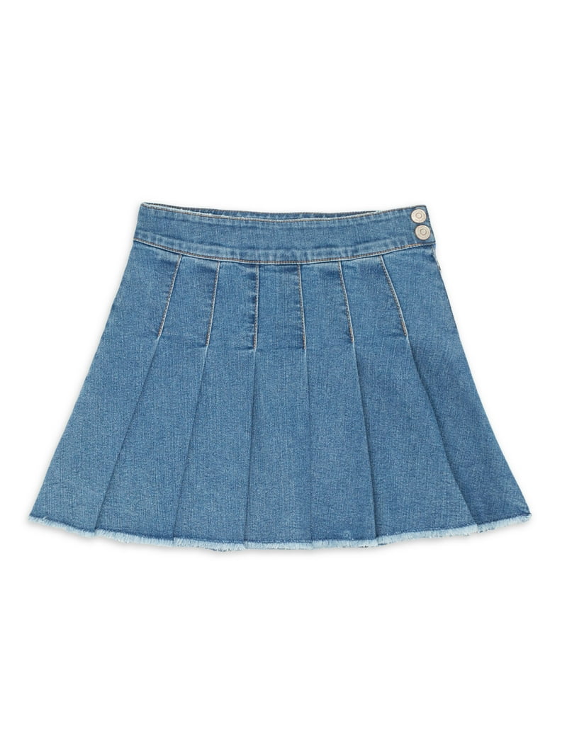 Jordache Girls Pleated Denim Skirt, Sizes XS-XXL - Walmart.com Jordache Girls Pleated Denim Skirt, Sizes XS-XXL - Walmart.com