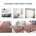 thumbnail image 4 of Machine Washable Fluffy Area Rug Indoor Ultra Soft Shag Area Rug for Bedroom, Non-Slip Floor Carpet for Home, 4 of 6
