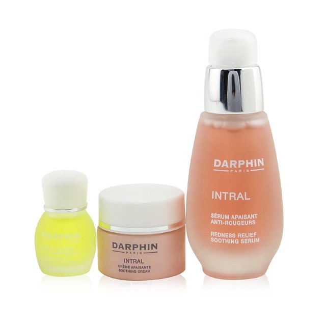 Set de cuidado de la piel Darphin Intral, sérum calmante, 30 ml, más crema, 5 ml