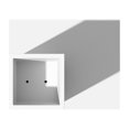 thumbnail image 3 of Veradek Block Series Pedestal Tall Plastic Planter - White, 3 of 12
