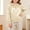 Beige, variant on Girls Zip-Up Hooded Sweatshirt, Long Sleeve Trendy Loose Heart Print Casual Outerwear Hoodie Jacket Green Size 11-12