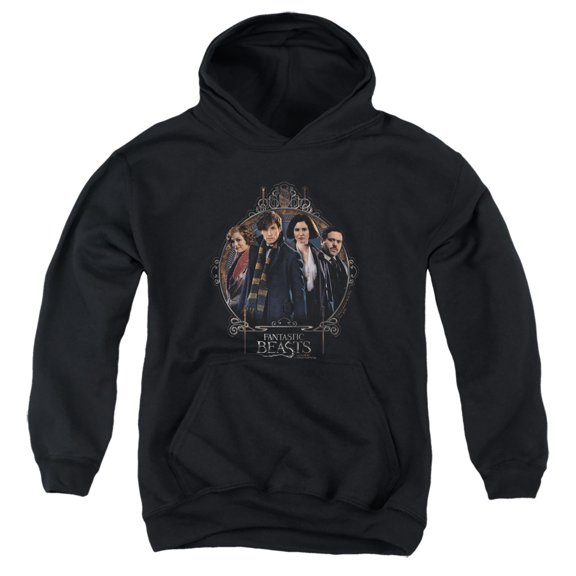 Fantastic Beasts - Group Portrait - Youth Hooded Sweatshirt - Small