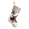 thumbnail image 1 of SGACAI Medias navideñas con estampado de vaca, calcetines navideños con estampado de vaca de gran tamaño, 1 of 6