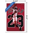 thumbnail image 3 of Michael Jordan - Jersey Wall Poster, 14.725" x 22.375", Framed, 3 of 3