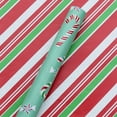 thumbnail image 3 of Holiday Time Pink and Green Reversible Christmas Wrapping Paper, 3 Roll, 100 Sq ft, 3 of 9