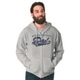 thumbnail image 5 of World's Greatest Dad Number 1 Father Zip Hoodie Sweatshirt Men Brisco Brands L, 5 of 7