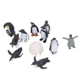 Morofme Realistic Penguin Toy, 11 Pieces Plastic Arctic Polar Animal