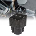 thumbnail image 1 of Caja de almacenamiento de conso central del automóvil Diseño de inserción Marco de inserción de cuero de para teléfonos Patrón de Baoblaze Estuche de almacenamiento para consola de autos, 1 of 8